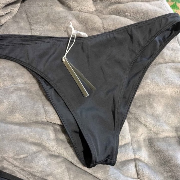 Gooseberry intimates bikini bottoms so chic black medium - Picture 1 of 1